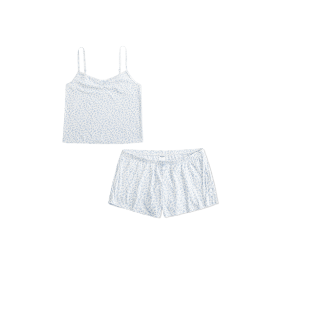 Cozy Pointelle Bow Shortie
