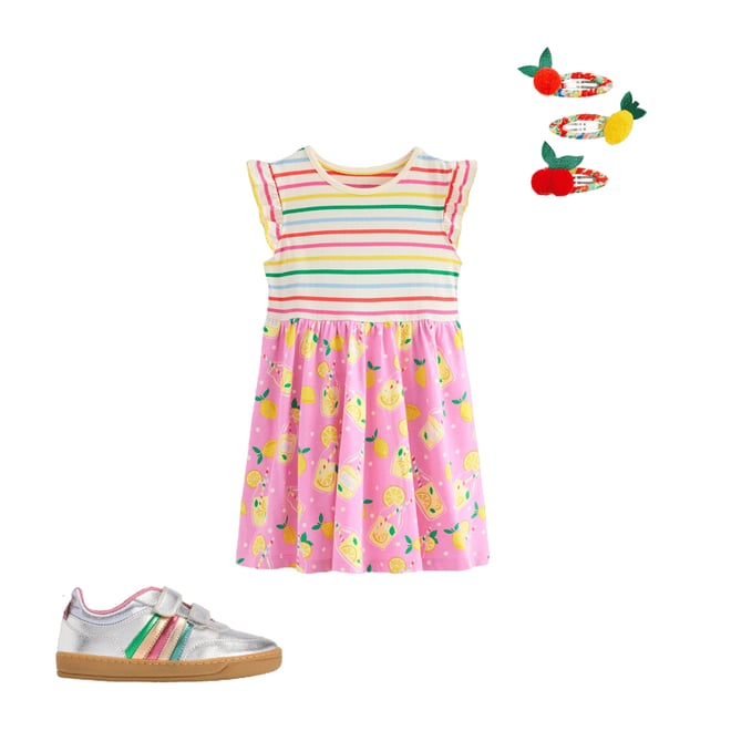 2nd bundle featuring 2 items which compliment Posie Frill Sleeve Dress