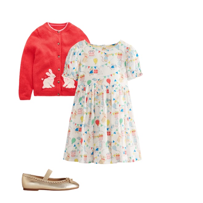 3rd bundle featuring 2 items which compliment Madeline Woven Dress-Birthday Print