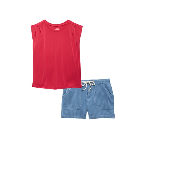 1st bundle featuring 1 items which compliment  Fresno Tee Shirt - Red
