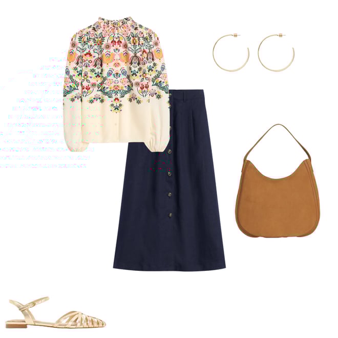 5th bundle featuring 4 items which compliment Multi Strap Pointed Sandals