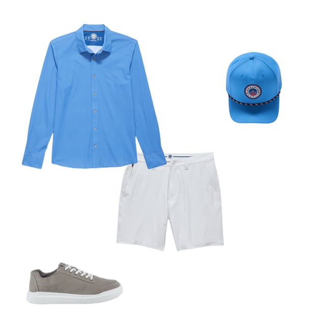 3rd bundle featuring 3 items which compliment  Ronan Canvas Sneaker - Grey