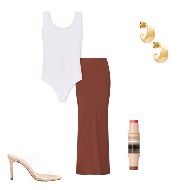 1st bundle featuring 4 items which compliment Butter Tank Bodysuit