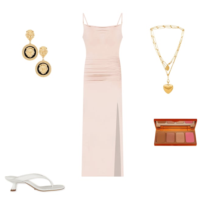 6th bundle featuring 4 items which compliment x REVOLVE Krista Sandal