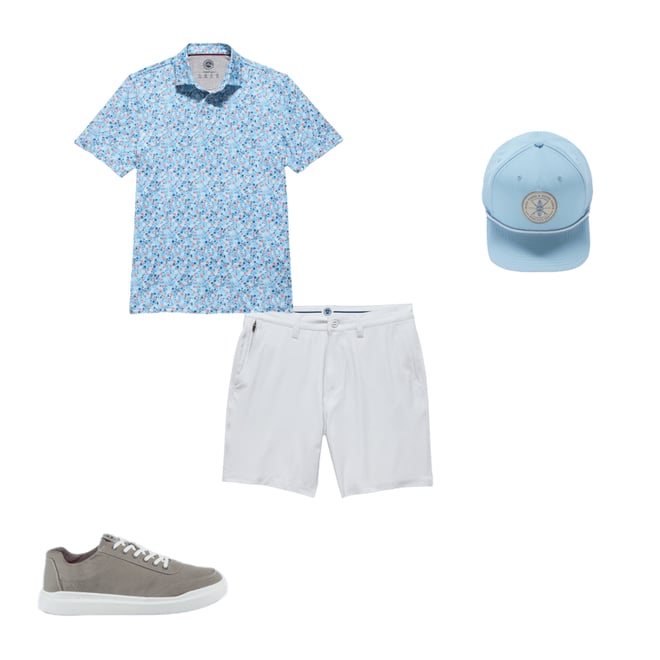 2nd bundle featuring 3 items which compliment  Ronan Canvas Sneaker - Grey