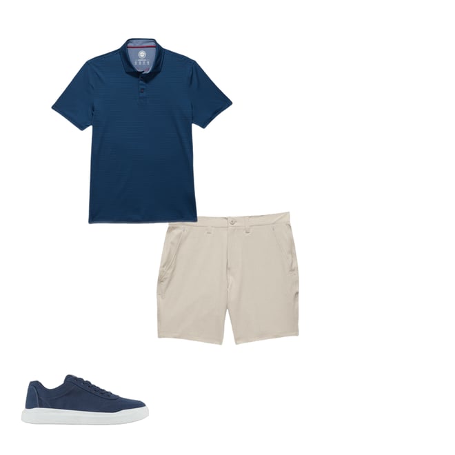 4th bundle featuring 2 items which compliment  Any-Wear 2.0 Hybrid Performance Shorts - 8" Inseam - Silver Birch