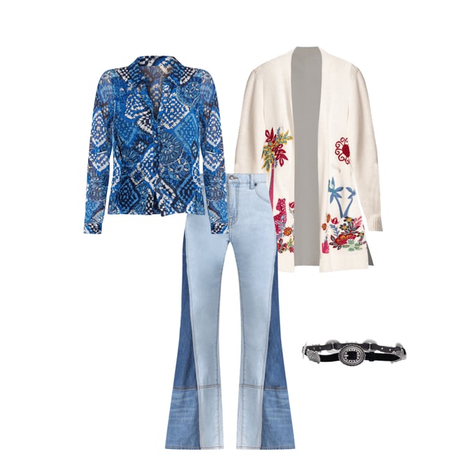 Buy THE SIDE SLIT CARDIGAN | Johnny Was