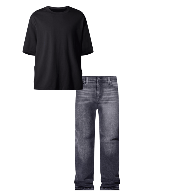 【MNML】HEAVY EVERY DAY BOXY Ｔシャツ ベストセラー 関送込み Heavy Every Day Boxy Tee - Black | mnml | shop now