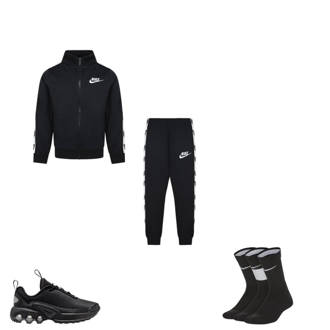 Nike Full-Zip Set With Logo Taping | Kids Foot Locker