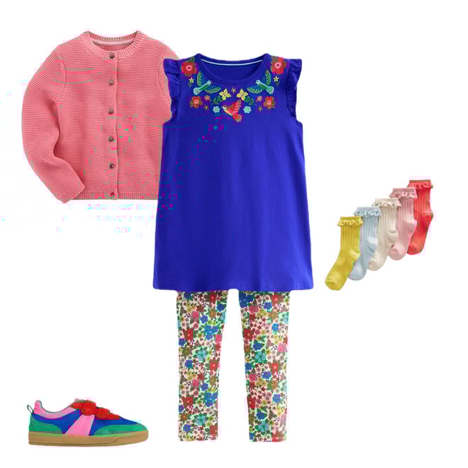 1st bundle featuring 3 items which compliment Colourblock Low Tops