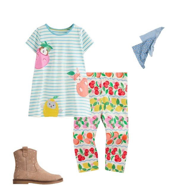 1st bundle featuring 3 items which compliment Fun Cropped Leggings