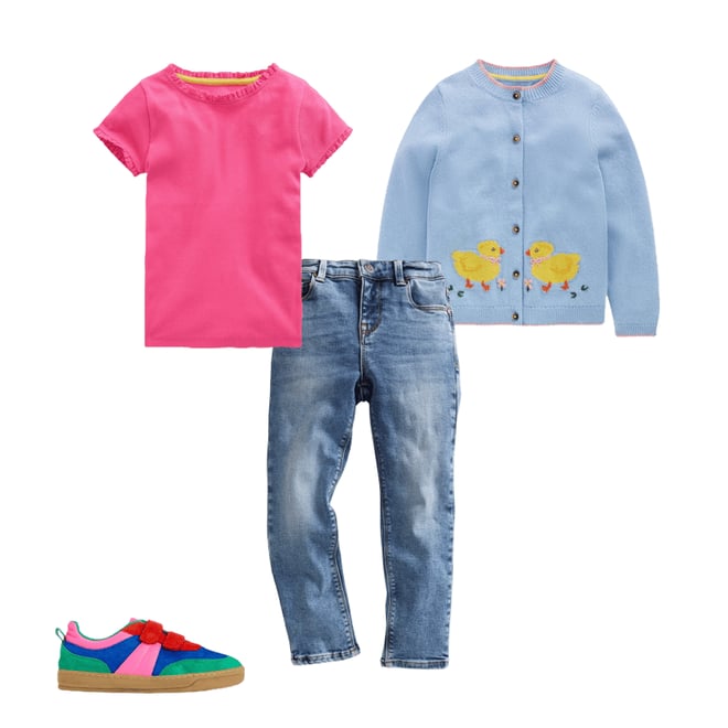 3rd bundle featuring 3 items which compliment Evelyn Strickjacke mit lustigem Motiv