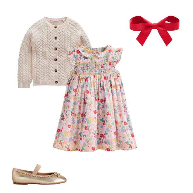 4th bundle featuring 3 items which compliment Grosgrain Hair Bow-Poppy Red