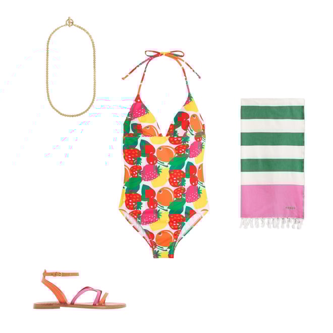 1st bundle featuring 3 items which compliment Symi String Swimsuit