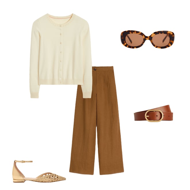 6th bundle featuring 4 items which compliment Dulwich Linen Trousers