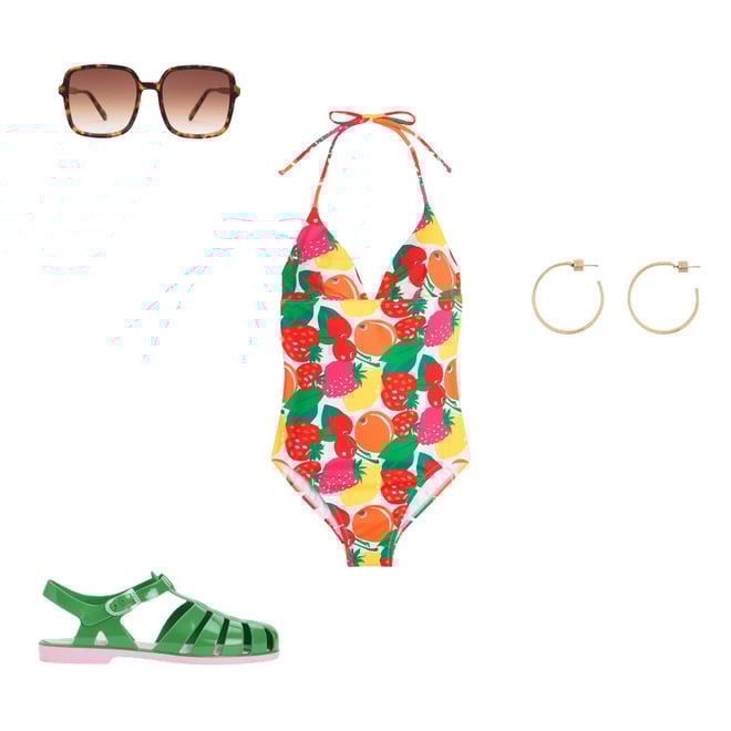 4th bundle featuring 3 items which compliment Symi String Swimsuit