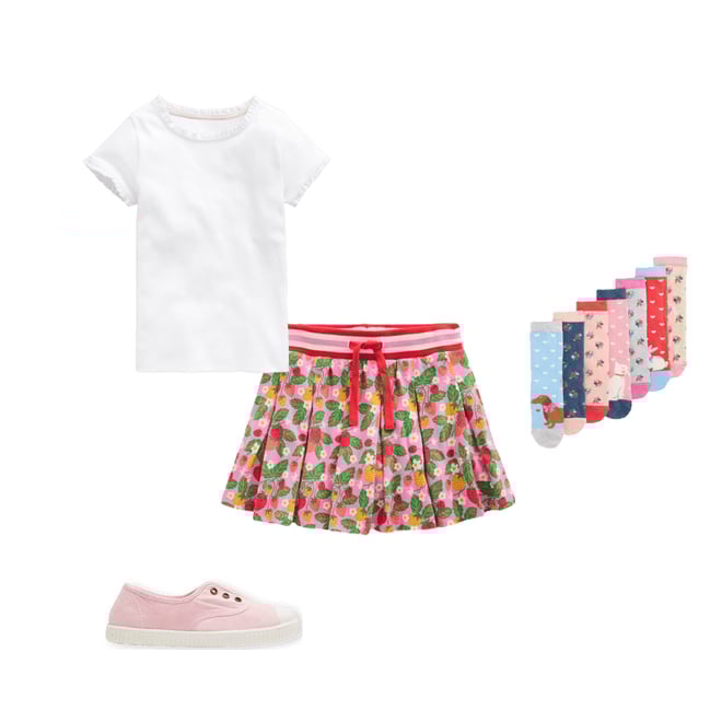 ★2025SS新作★KIRSH★UNION JACK JERSEY MIDI SKIRT MUSINSA | KIRSH Union Jack Jersey Midi Skirt [Black]