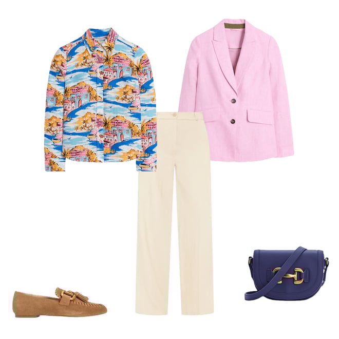 3rd bundle featuring 4 items which compliment Sienna Linen Shirt-Multi, Paradise Bay