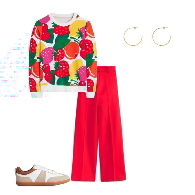 3rd bundle featuring 3 items which compliment Hannah Printed Sweatshirt