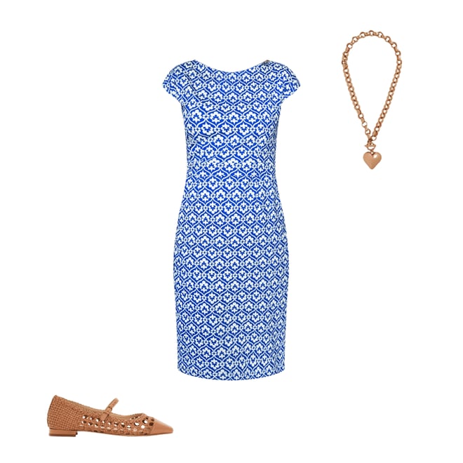 2nd bundle featuring 2 items which compliment Florrie Jersey Dress-Gallery Blue, Ivy Trellis