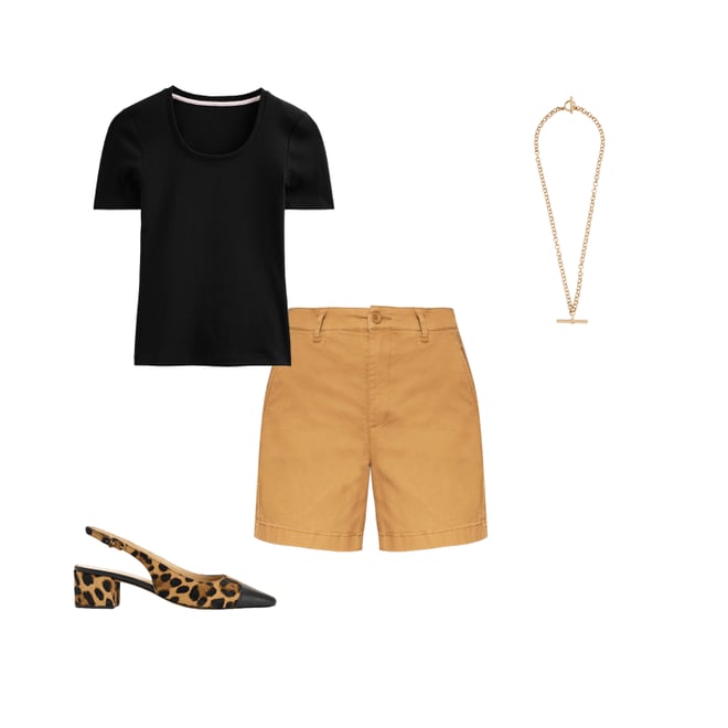 6th bundle featuring 3 items which compliment Barnsbury Chino Shorts-Hazelnut Brown