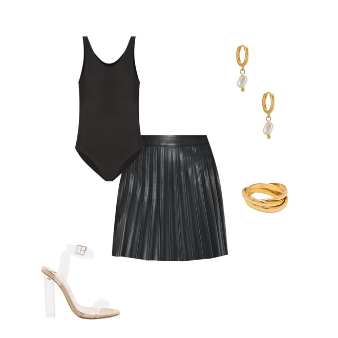 3rd bundle featuring 4 items which compliment Butter Tank Bodysuit