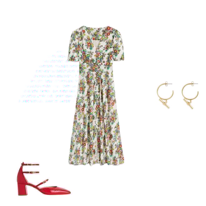 5th bundle featuring 2 items which compliment Lillian Cotton Midi Dress