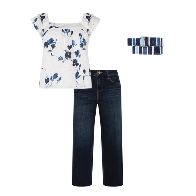 3rd bundle featuring 2 items which compliment Stride Hi-Rise With Cut Hem