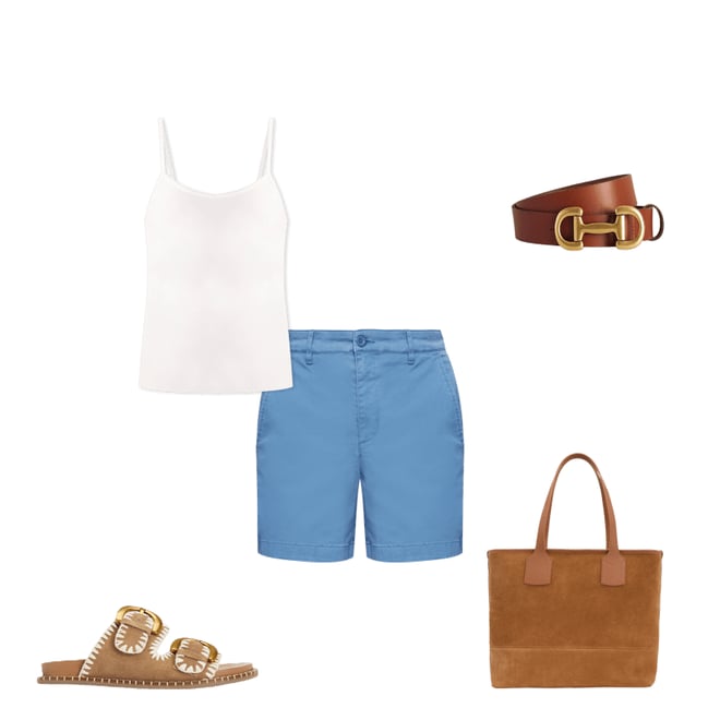 2nd bundle featuring 4 items which compliment Barnsbury Chino Shorts-Blue River