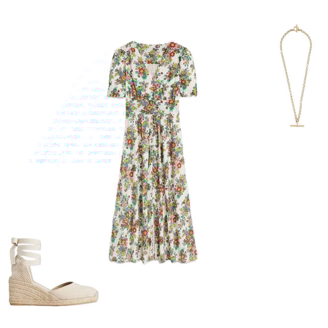 2nd bundle featuring 2 items which compliment Lillian Cotton Midi Dress