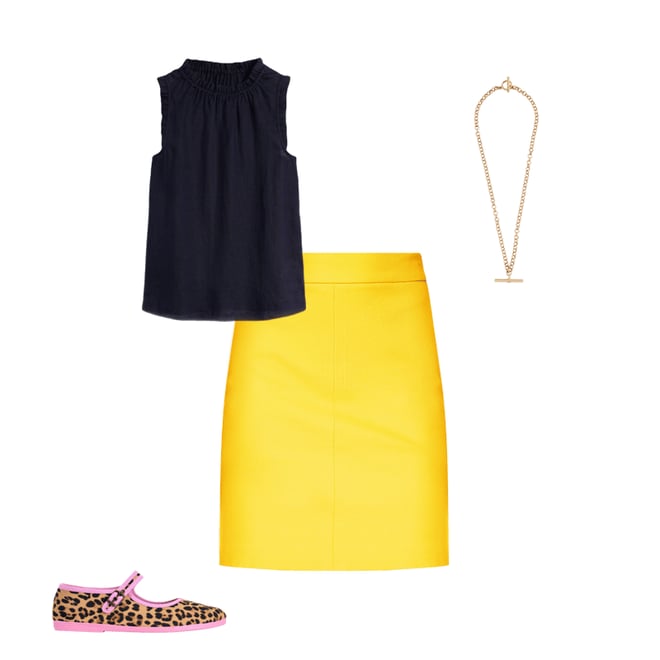 3rd bundle featuring 3 items which compliment Sophie Ruffle Linen Top-Navy
