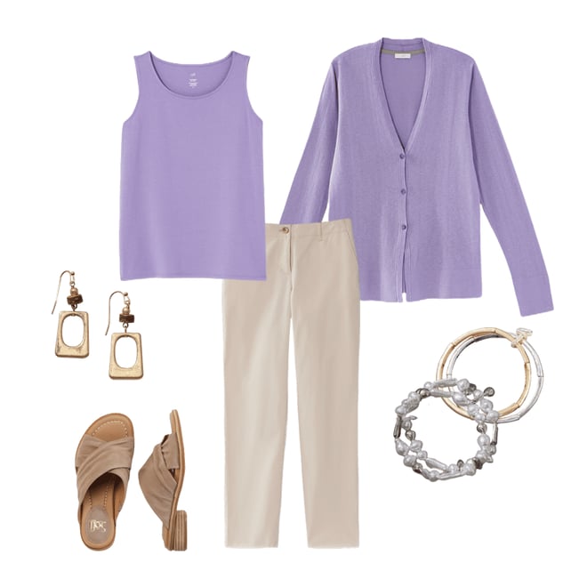 Organically Grown Cotton Lightweight Cardi | JJill