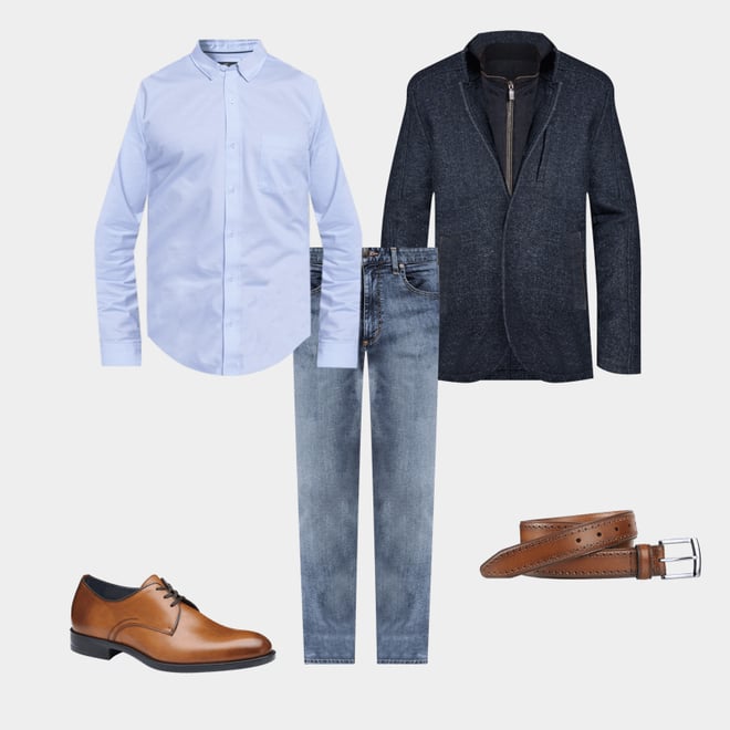 6th bundle featuring 4 items which compliment Flynch Plain Toe
