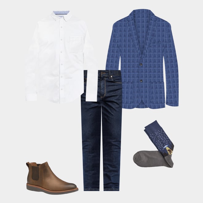 5th bundle featuring 4 items which compliment Upton Chelsea Boot