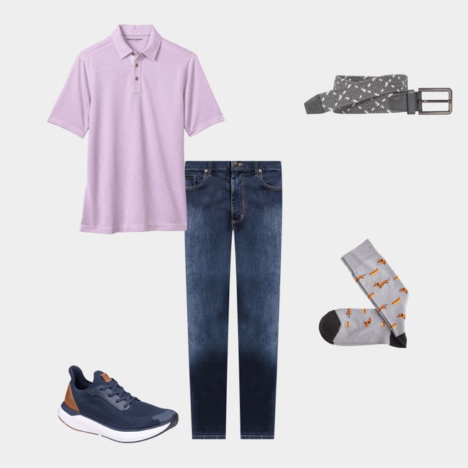 1st bundle featuring 4 items which compliment Miles Knit Lace-Up