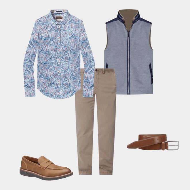 2nd bundle featuring 4 items which compliment Upton Penny Loafer