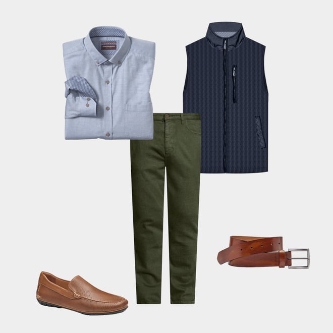 1st bundle featuring 4 items which compliment Quilted Vest