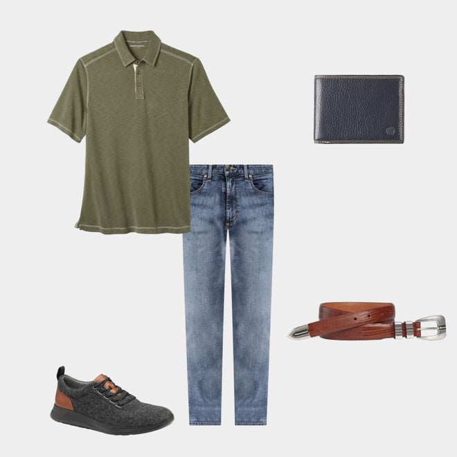 4th bundle featuring 4 items which compliment Vintage Slub Polo