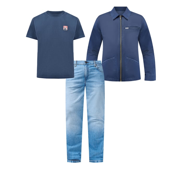 Rodeo Utility Jacket in Navy