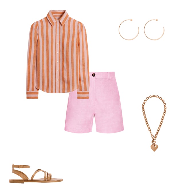 1st bundle featuring 4 items which compliment Sienna Linen Shirt