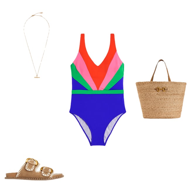 5th bundle featuring 3 items which compliment Syros V Neck Swimsuit