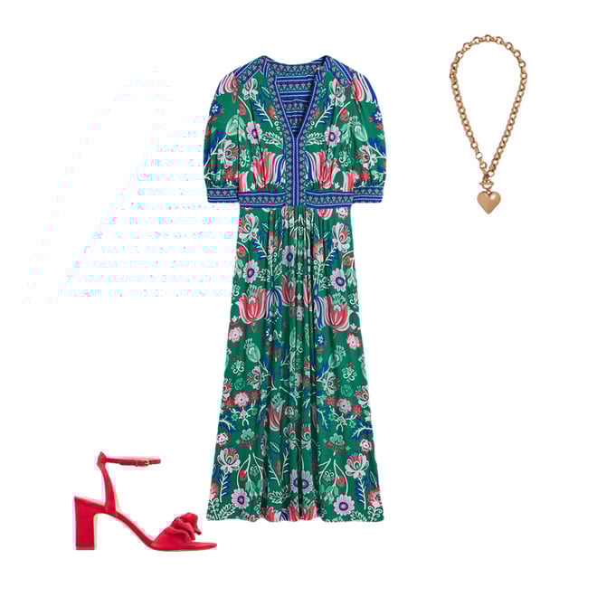 5th bundle featuring 2 items which compliment Lily Jersey Midi Tea Dress