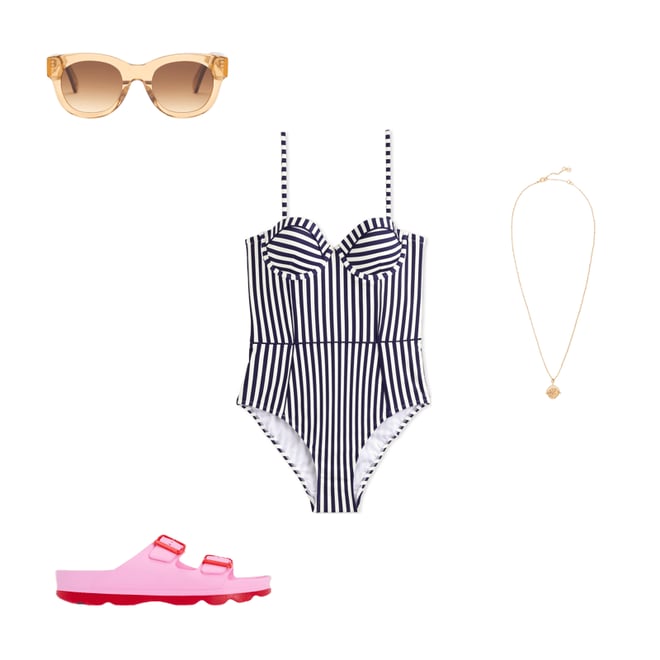 4th bundle featuring 3 items which compliment Rhodes Cup-Size Swimsuit
