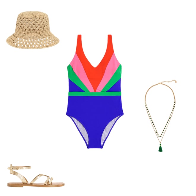 2nd bundle featuring 3 items which compliment Syros V Neck Swimsuit