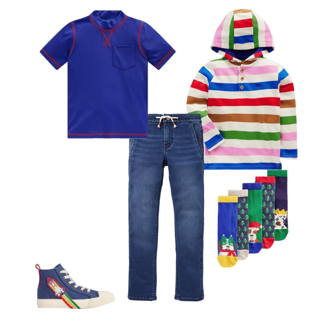 4th bundle featuring 4 items which compliment Button Down Hoodie