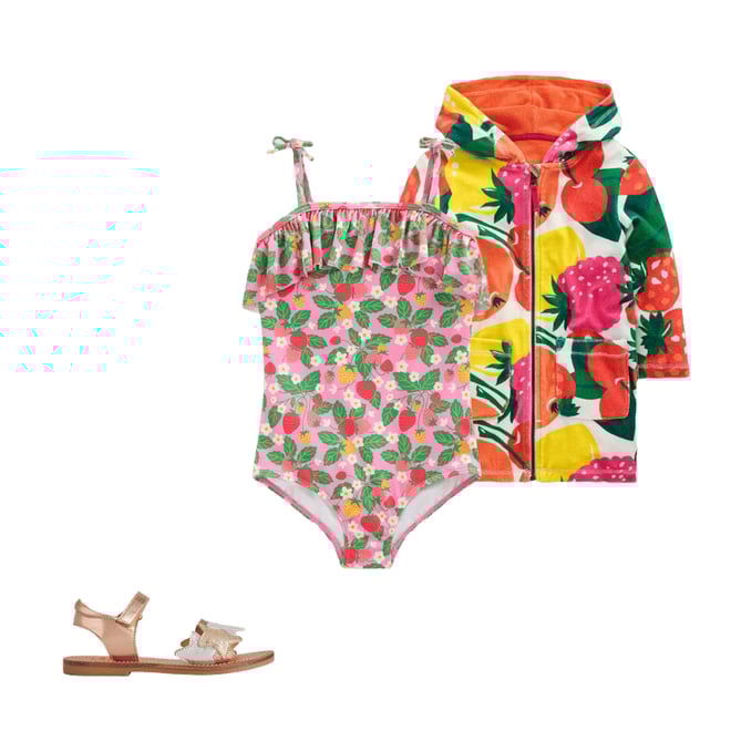 1st bundle featuring 2 items which compliment Romie Towelling Zip Throw-On