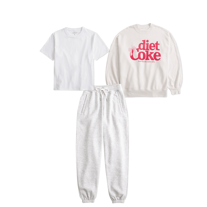 Diet Coke Graphic Oversized Sunday Crew