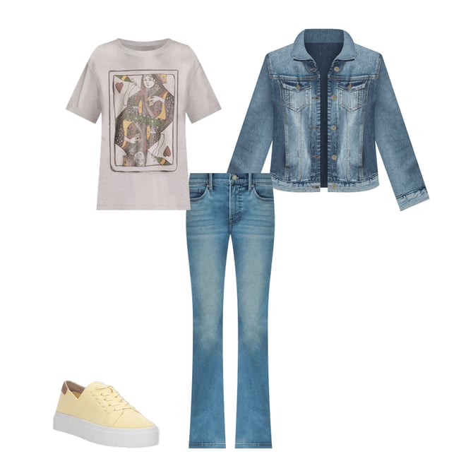 TOMBOY DENIM TRUCKER JACKET | Lucky Brand