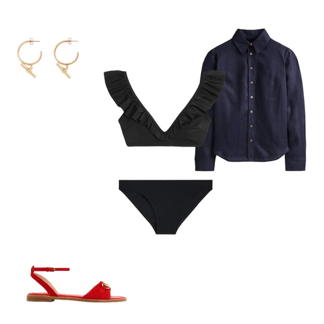 3rd bundle featuring 4 items which compliment Textured Bikini Bottoms