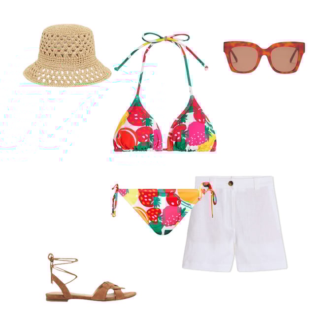 3rd bundle featuring 5 items which compliment Symi String Bikini Top